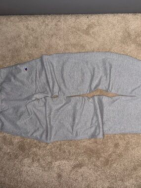 Champion Kids Gray Sweatpants with Small Logo